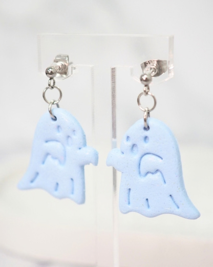 ♡ 耳環ꔚ粉藍嚇人小鬼 ♡ SLCE025